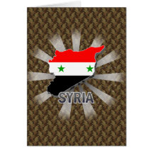 Carte 2,0 de drapeau de la Syrie