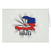Carte 2,0 de drapeau du Haïti