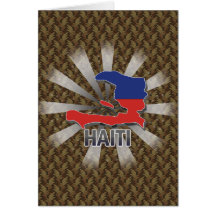 Carte 2,0 de drapeau du Haïti