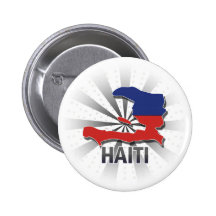 Carte 2,0 de drapeau du Haïti Badge