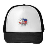 Carte 2,0 de drapeau du Haïti Casquette