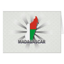 Carte 2,0 de drapeau du Madagascar