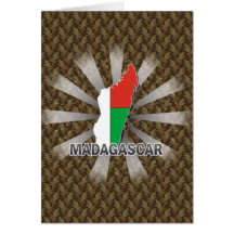 Carte 2,0 de drapeau du Madagascar