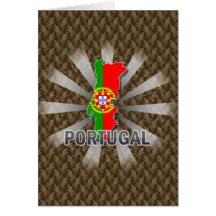 Carte 2,0 de drapeau du Portugal
