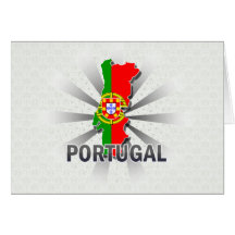 Carte 2,0 de drapeau du Portugal