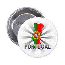 Carte 2,0 de drapeau du Portugal Badge