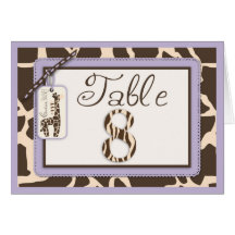 Carte 8 de Tableau de toilettes de fille de safari