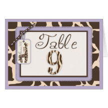 Carte 9 de Tableau de toilettes de fille de safari