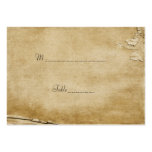 Carte antique d'endroit de Tableau de papier Cartes De Visite Personnelles