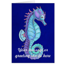 Carte bleue d'hippocampe
