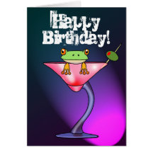 Carte bue par amusement de joyeux anniversaire de 