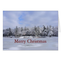 Carte collante de ~ de Noël de la neige 34