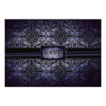Carte crépusculaire C de RSVP Invitation Personnalisable