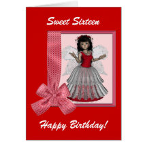 Carte d'anniversaire d'ange de joues de Rosie
