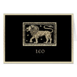 Carte d'anniversaire de Lion