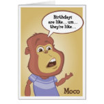 Carte d'anniversaire de Moco