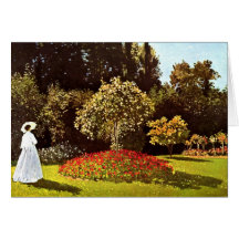 Carte d'anniversaire de Monet