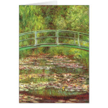 Carte d'anniversaire de Monet