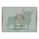 Carte d'anniversaire de Taureau