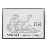 Carte d'anniversaire de Vierge