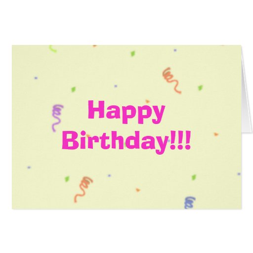 Carte d'anniversaire extraordinaire