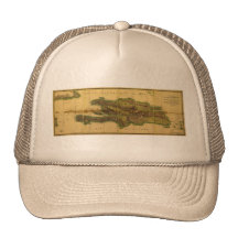 Carte d'antiquaire du classique 1805 de Hispaniola Casquettes De Camionneur