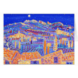 Carte d'art : Étoiles scintillant au-dessus de la  cartes