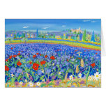 Carte d'art : Fleurs pour le miel, Provence cartes