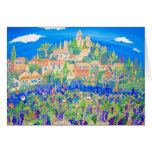 Carte d'art : La récolte de raisin, Rasteau, Prove cartes