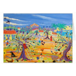 Carte d'art : L'itinéraire olive. Carol Drinkwater cartes