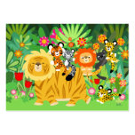 Carte de bande dessinée Liger et d'amis ACEO/Busin cartes de visite