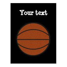 Carte de basket-ball cartes postales