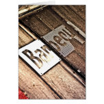 Carte de BBQ