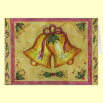 Carte de Bells de Noël cartes
