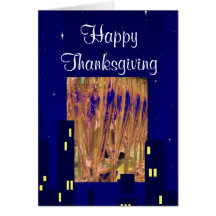 Carte de bon thanksgiving