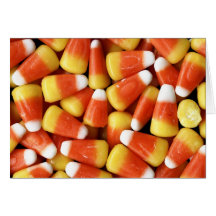 Carte de bonbons au maïs
