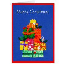 Carte de cadeaux de Noël