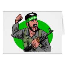 Carte de combattant de Hamas de Carlos Latuff