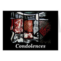 Carte de condoléances