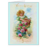 Carte de demoiselle de honneur de Valentine