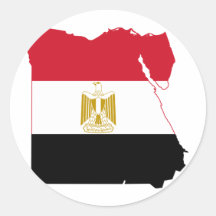 Carte de drapeau de l'Egypte PAR EXEMPLE Autocollants
