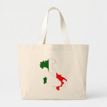 Carte de drapeau de l'Italie Sacs