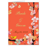 Carte de faire-part de mariage de Sakura