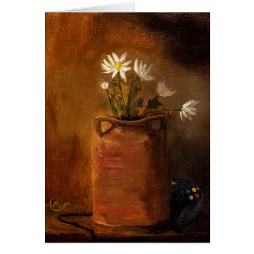 Carte de flower power