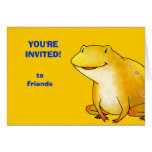 Carte de grenouille de Yellor (personnalisable)