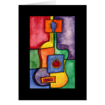 Carte de guitare de Clasical