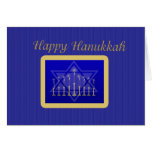 Carte de Hanoukka Menorah