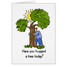 Carte de Hugger d'arbre