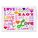 Carte de jour de Lotta LoveValentine entier coloré