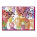 Carte de joyeux anniversaire